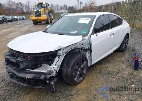 2025 Acura Integra A-Spec Technology from USA, damaged, VIN 19UDE4H6XSA012271